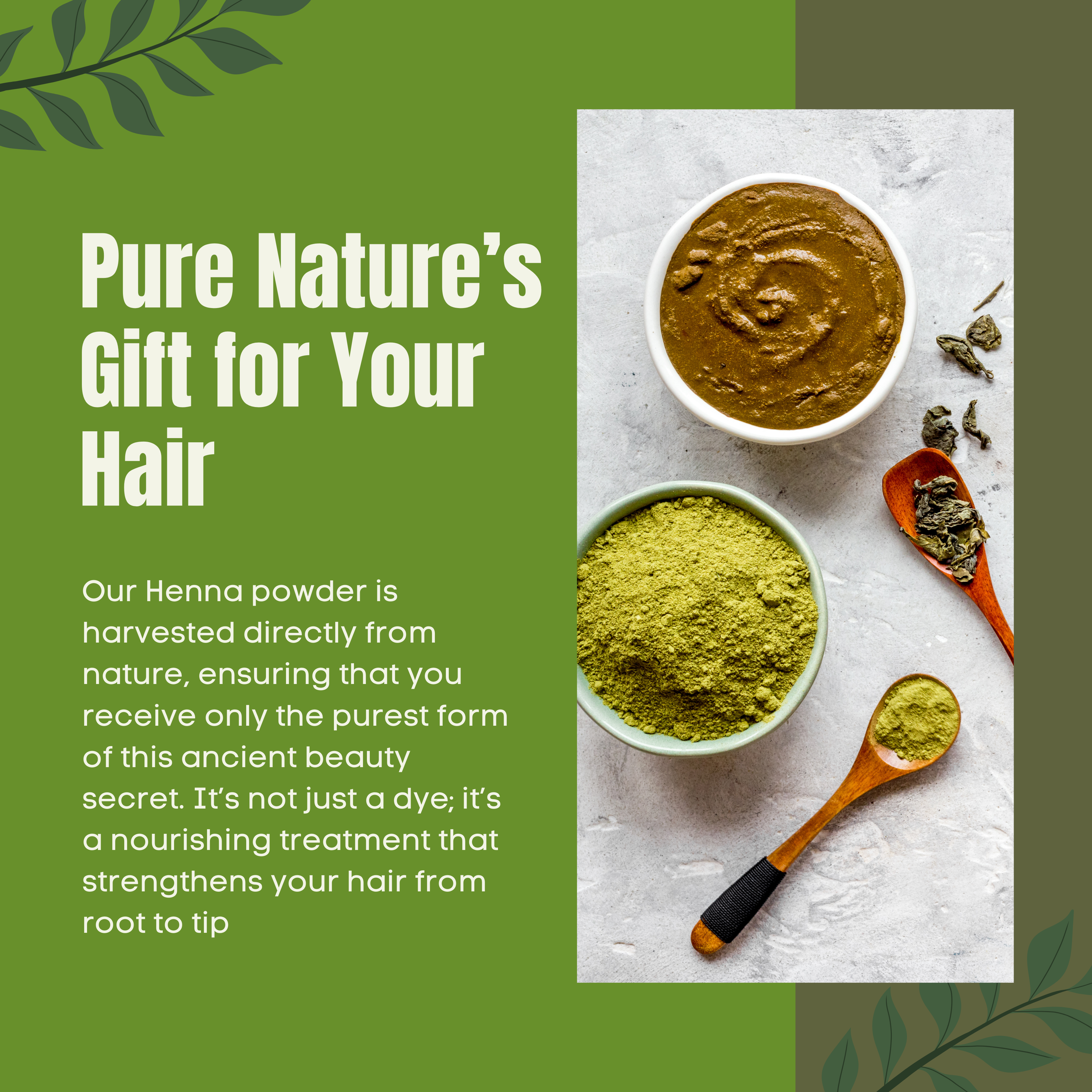 Organic Henna Powder