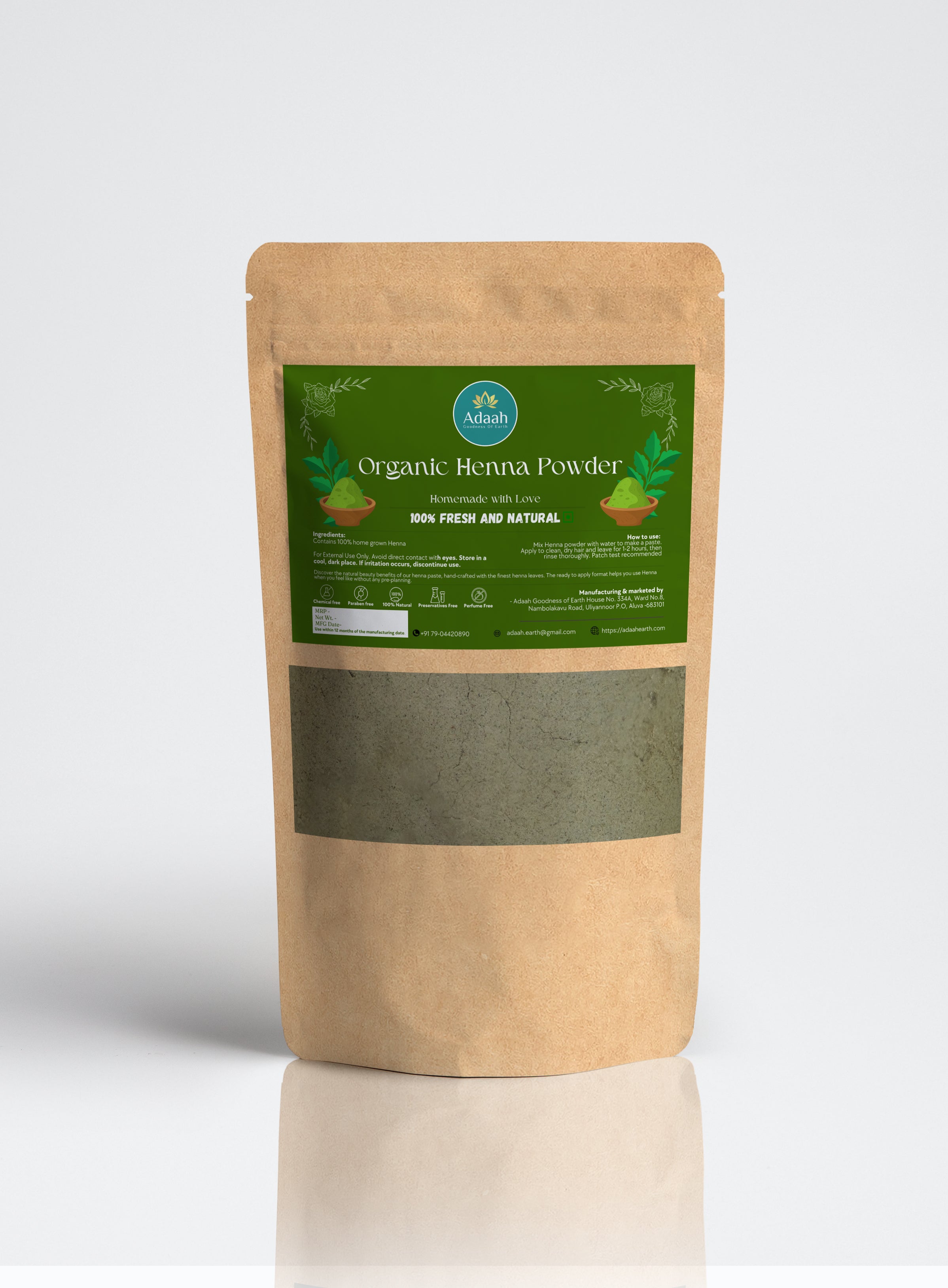 Organic Henna Powder