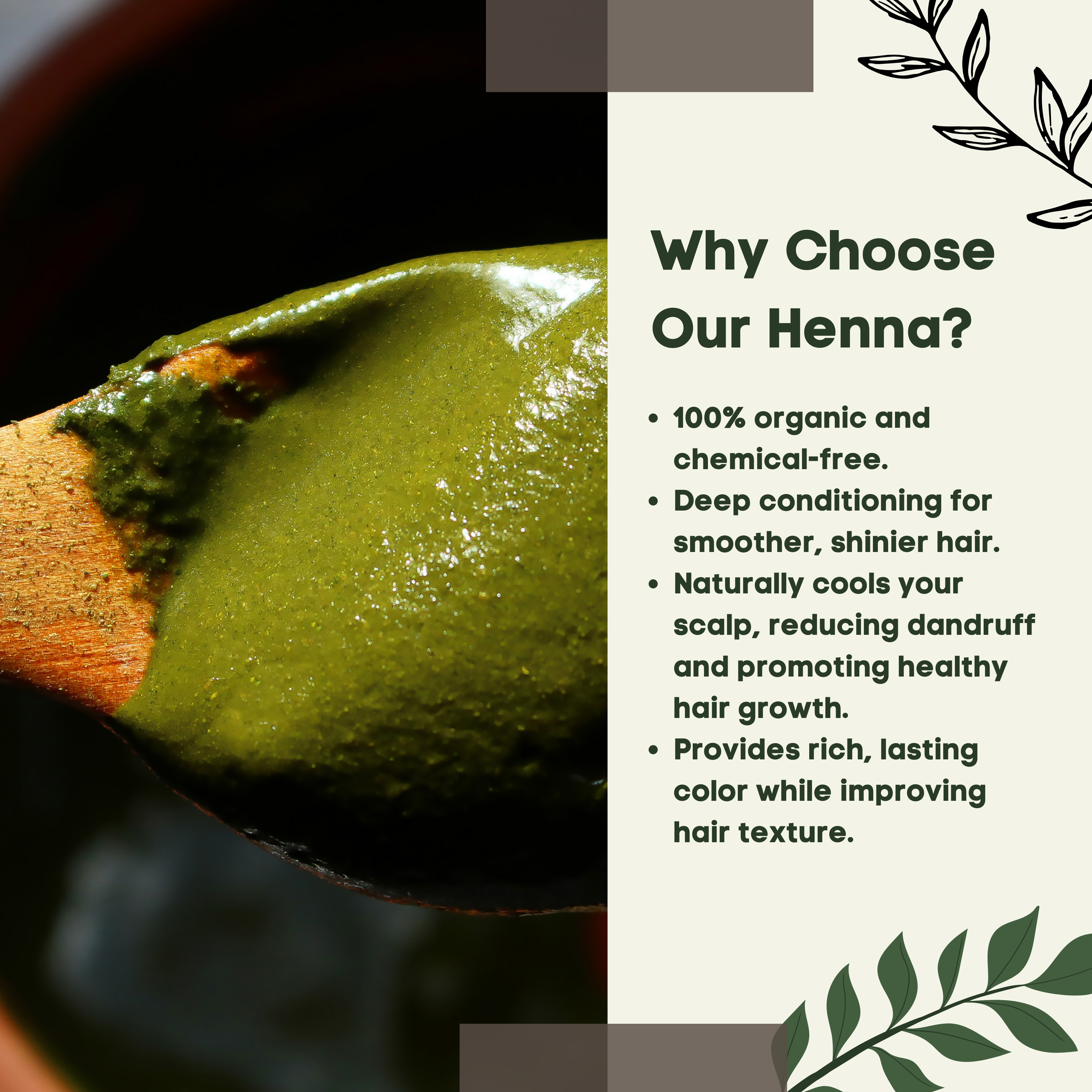 Organic Henna Powder