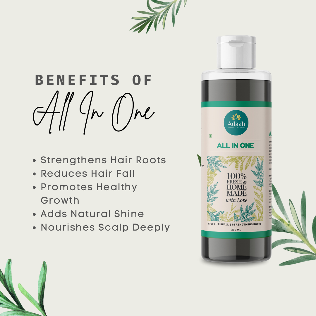 All in One Herbal Hair Oil